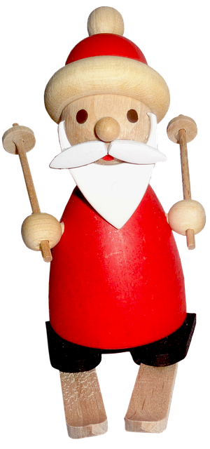 At Stå På Ski, Træfigur, Erzgebirge