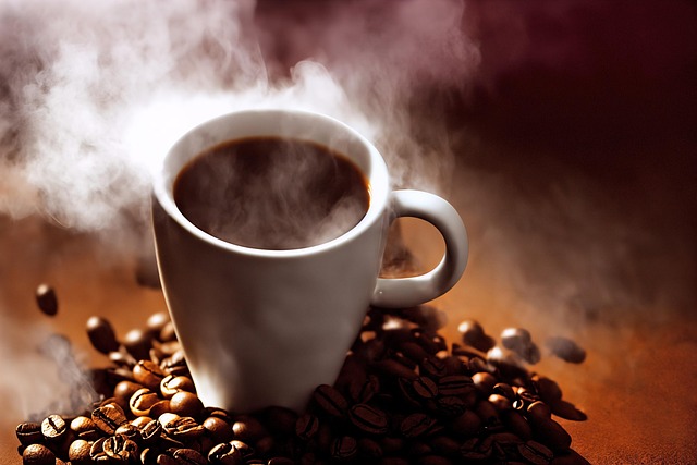 Kaffe, Kopp, Damp, Dampende, Røyk