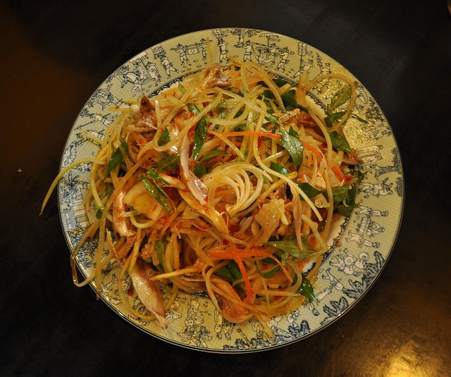 Free Chicken Salad Vietnamese Food photo and picture
