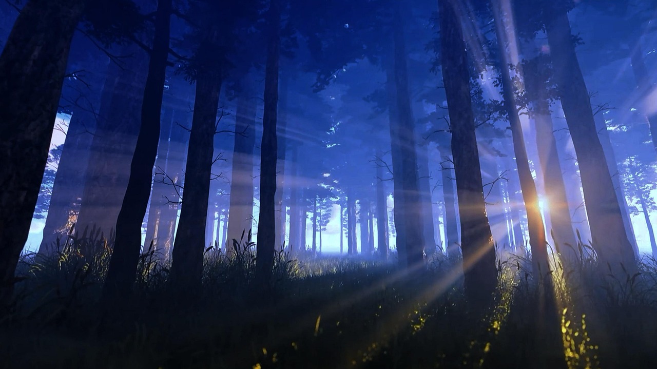 Fantasy Art Forest - Free image on Pixabay