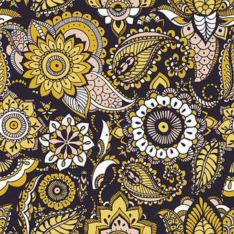 Free Mehndi Paisley photo and picture