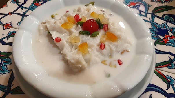 Gullac, Doce, Leitoso, Amido, Comida