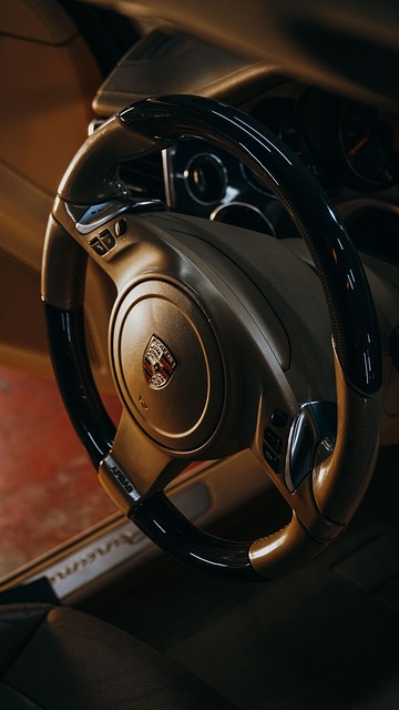 Auto, Porsche, Luxe Auto, Stuurwiel