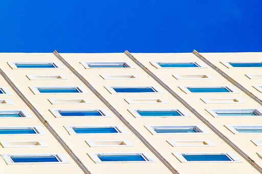 Fenster, Gebäude, Architektur, Blau