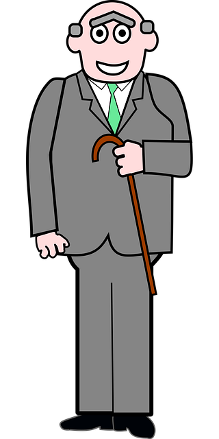 Free Old Man Grandpa vector and picture