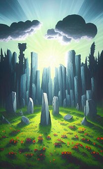 10+ Free Standing Stone & Fantasy Illustrations - Pixabay