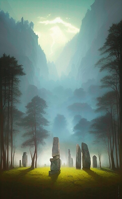 Download free HD stock image of Standing Stones Stonehenge Free standing stones stonehenge monuments illustration