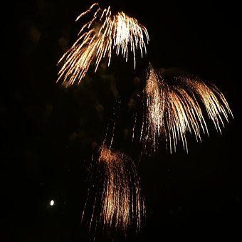 Free Particles Pyrotechnics photo and picture