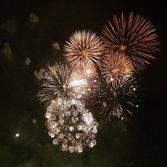 Free Particles Pyrotechnics photo and picture