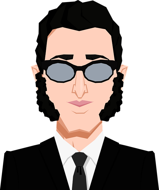 Free man funeral black vector