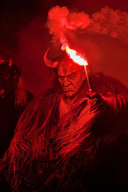 Free Krampus Fire photo and picture