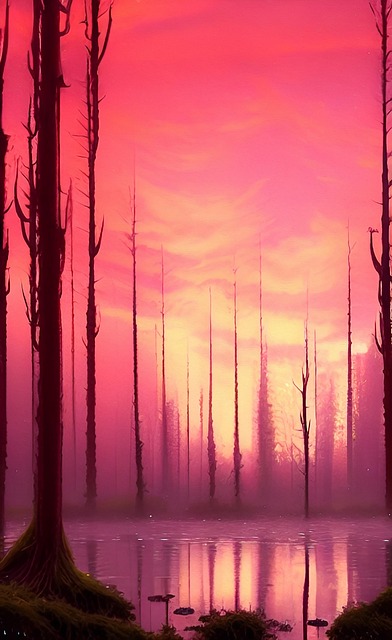 Free ai generated book cover cellphone wallpaper illustration