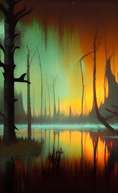 Free ai generated book cover cellphone wallpaper illustration