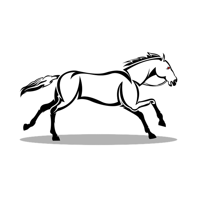 Free stallion pony equestrian vector