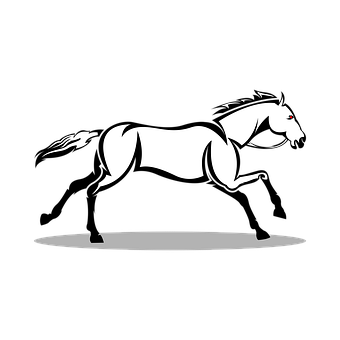 Free Stallion Pony vector and picture