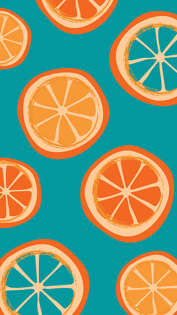 Free orange fruit citric illustration