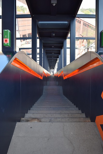Rolltreppe, Treppe, Zollverein, Zeche