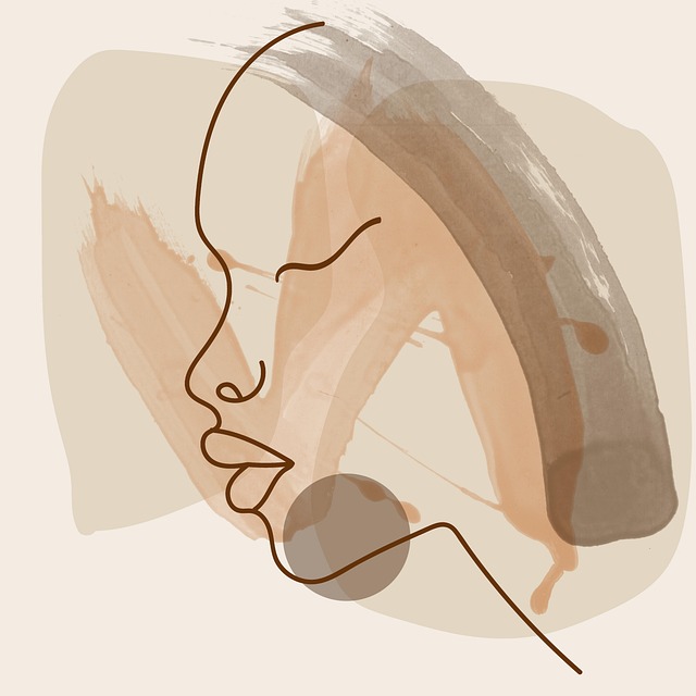 Download free HD stock image of Drawing Background Free drawing background woman illustration