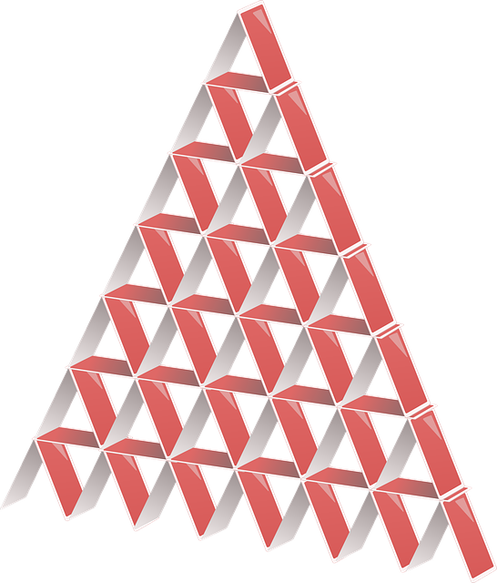 Download House Of Cards, Fragile, Playing Cards. RoyaltyFree Vector