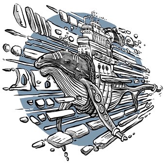 Free Whale Ocean illustration and picture