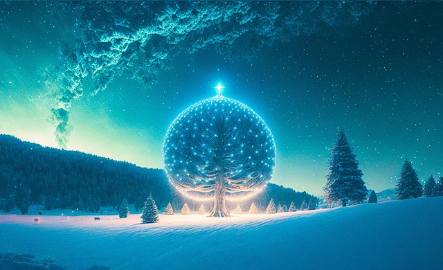 Arvores, Árvore De Natal, Neve, Natal