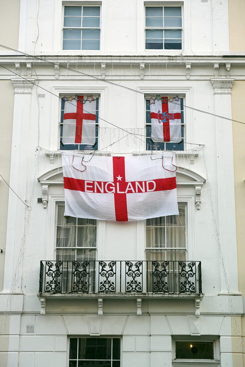 Drapeau Vintage Angleterre Football – Avec Les Meilleurs Joueurs – Sans Marque