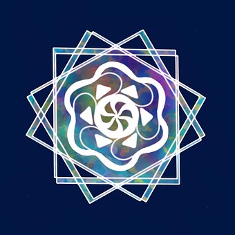 Mandala, Blomstermotiver, Mønster