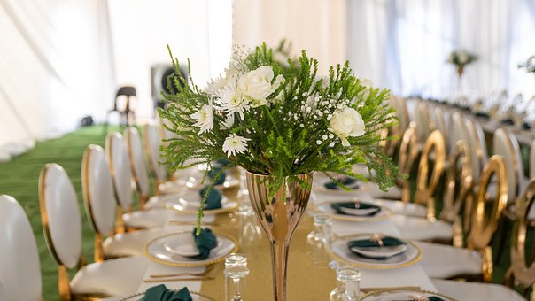 Rose, Blomst, Buket, Deco, Bryllup, Fest