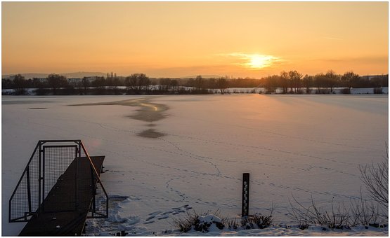 Lac, Natură, Peisaj, Munţi, Rece, Iarnă