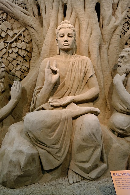 Japan, Tottori, Dünen, Sandkunst