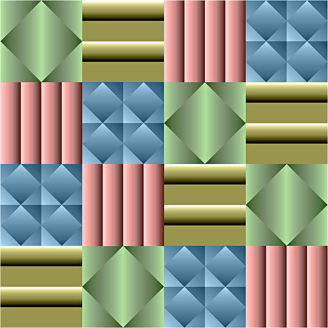Download free HD stock image of Patchwork Tile Pattern Free patchwork tile pattern mosaic illustration
