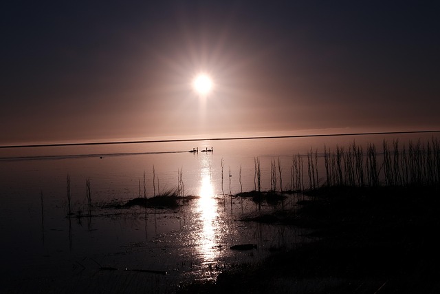 Zonsondergang, Natuur, Contrast