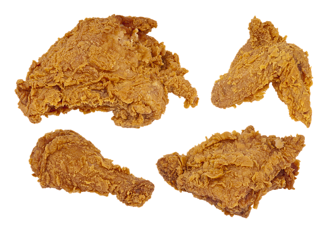 Free food chicken fried chicken illustration