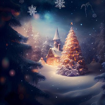 Weihnachten, Winter, Schnee