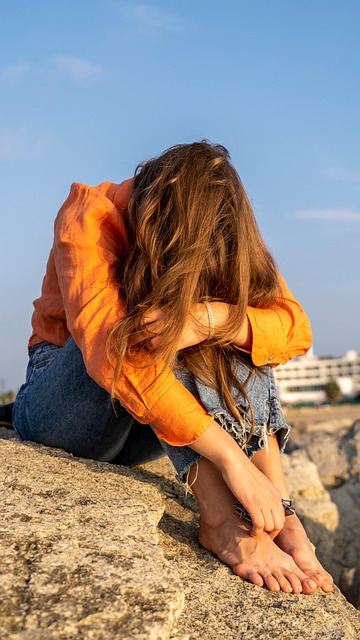 Free Woman Sitting photo and picture