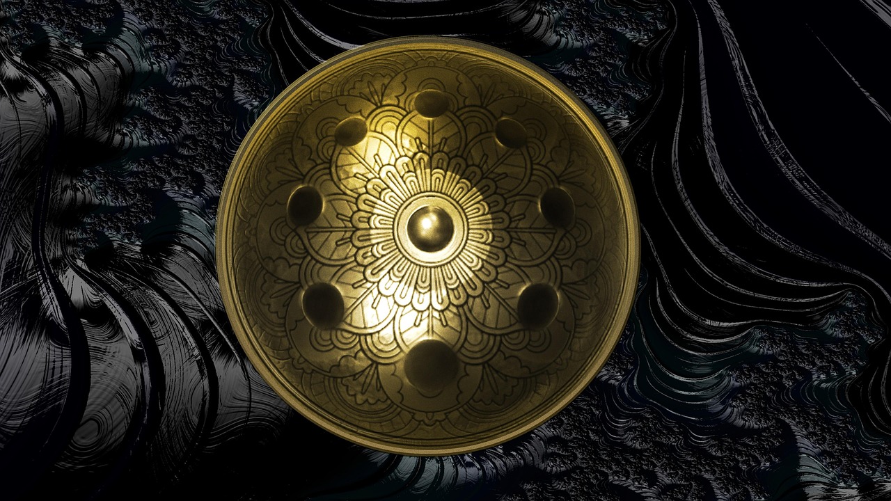 Download Musical Instrument Drum Hand Pan Royalty-Free Stock.