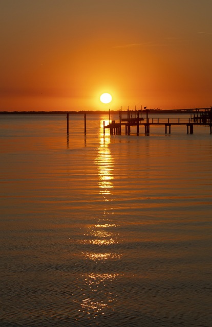 Sonne, Sonnenuntergang, Tampa-Bucht