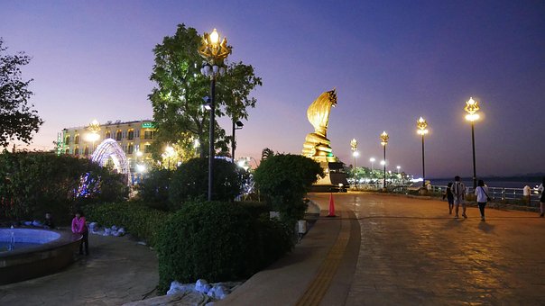 Skulptur, Schlange, Thailändisch