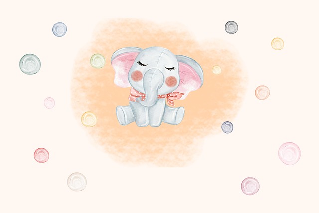 Elefante, Nacimiento, Infantil