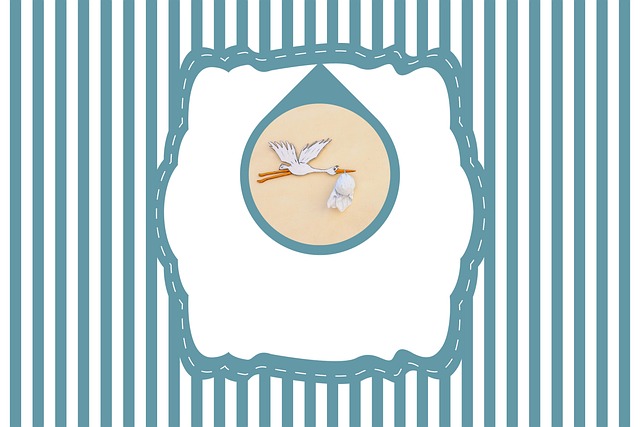 Download free HD stock image of Stork Birth Free stork birth infant illustration