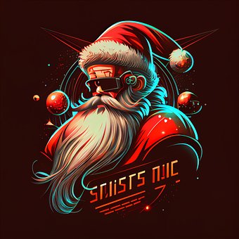 Free Male Christmas illustration and picture