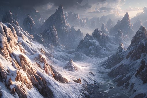 Montanha, Natureza, Paisagem, Inverno