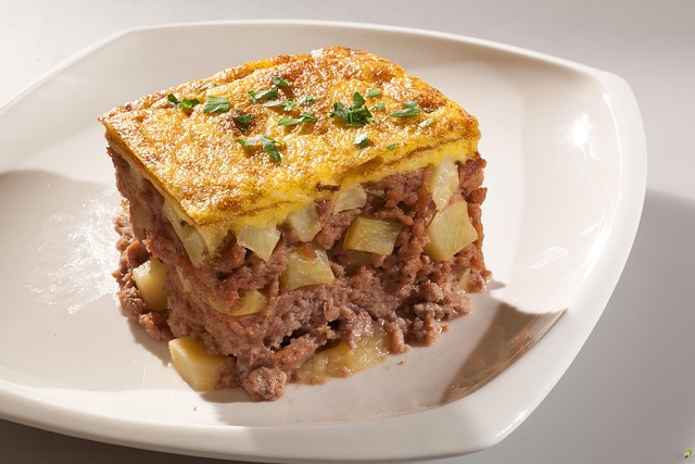 Musaca, Patatas, Carne Picada, Мускака