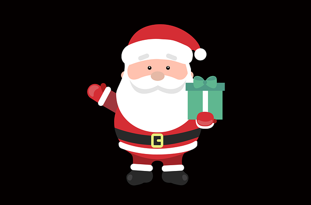 Linda, Navidad, Reno, Papá Noel
