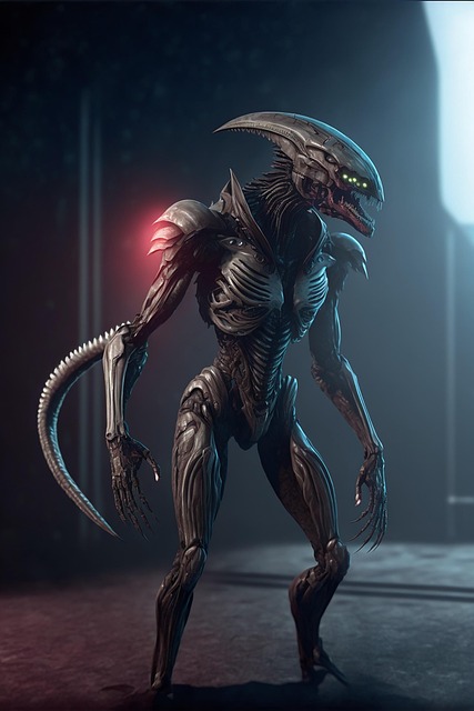 Free Stranger Alien illustration and picture