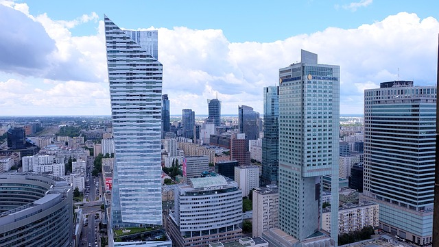 Free Warsaw Skyscrapers photo and picture