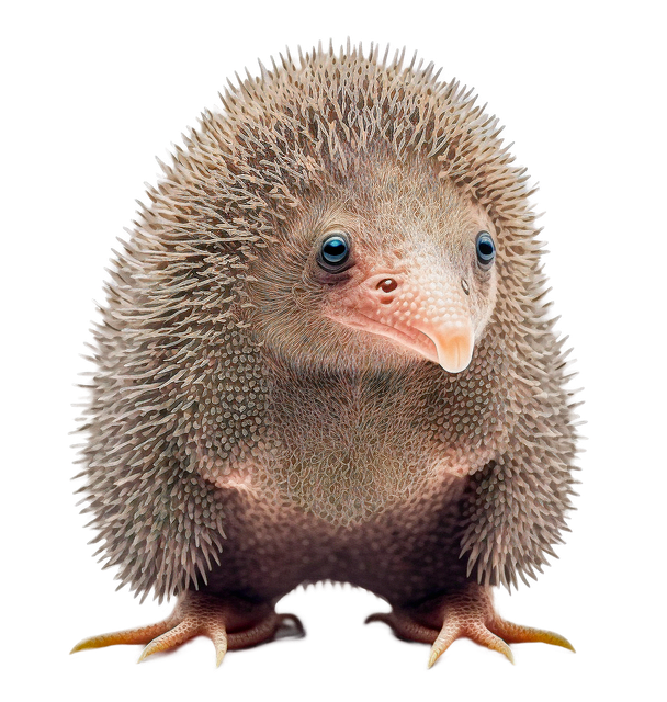Free mole eyes hairy illustration
