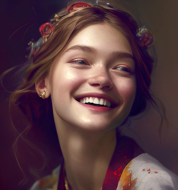 Free young teen joy illustration