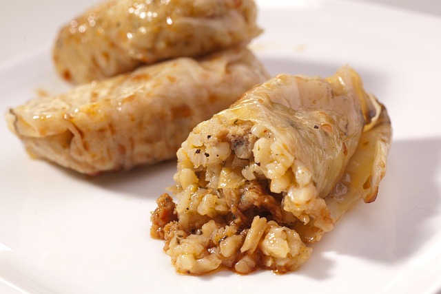 Rollos De Col, Rollos De Carne Picada
