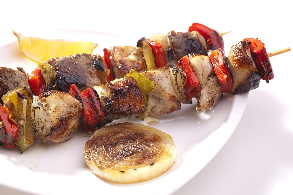Pork Skewers Vegetables Grilled Free photo on Pixabay